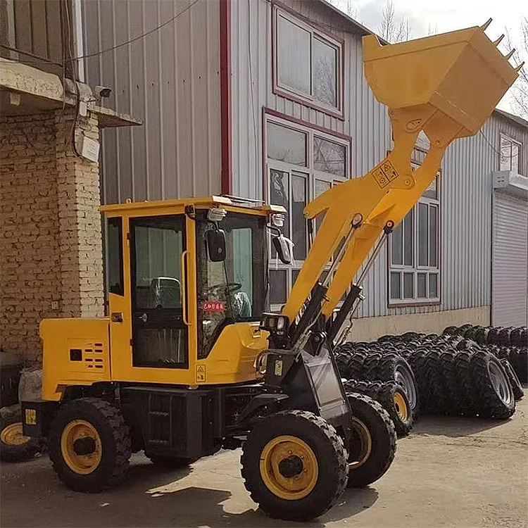 Best Heavy Duty Mini Skid Steer Loader with Brush Grapple Stump Bucket Grapple Attachment compact wheel loader
