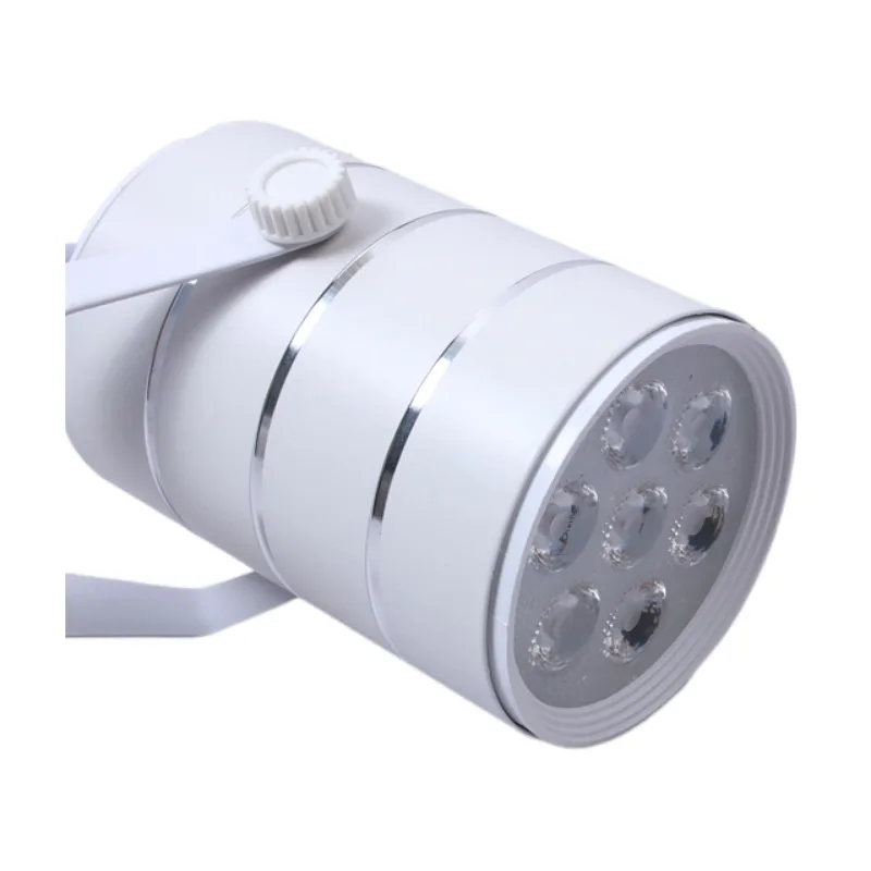 White Black Ceiling Spotlight Led Track Lamp with SMD Chip for Commercial Lighting 5W 12W 18W