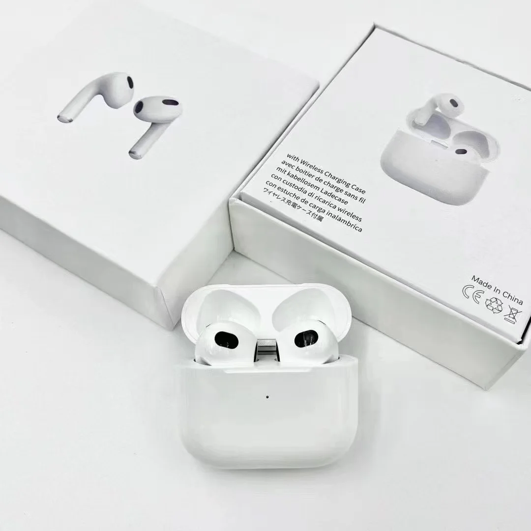 A2 Air 3rd Gen 3 1:1 TWS BT Handsfree Wireless Headphones Earphone Air pro 3 for Apple