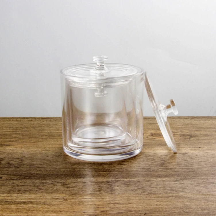 Amazon Acrylic Apothecary Jars Set of 3 Storage Box Crystal Clear Storage Canisters with Lids