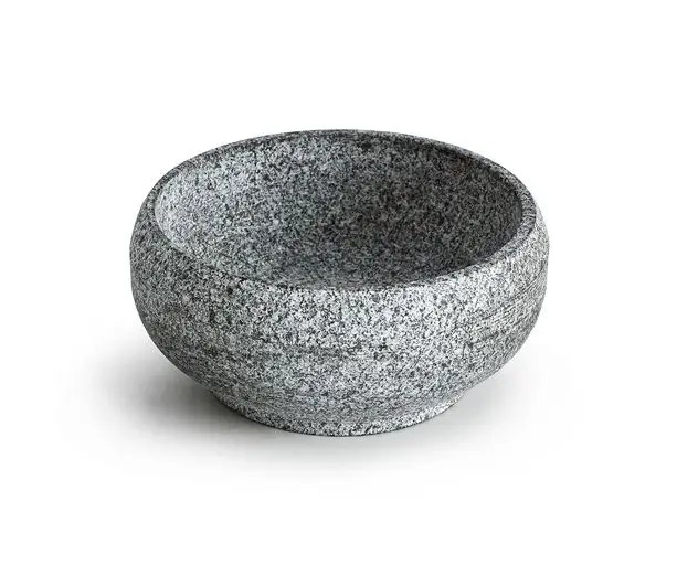 IWIN Stone Bibimbap Bowl Cooking Korean Soupand Food Pot Stone Tableware For Food Serving