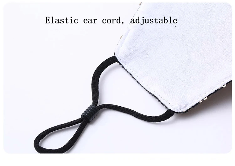 Unisex mouth muffle face cover cotton fabric activated carbon Washable cloth protection m+ask pm25 filter shield Reusable musk
