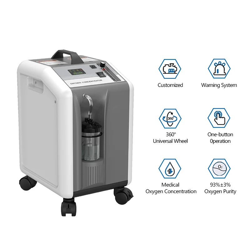 MICiTECH portable oxygen-concentrator 5 liter oxygen concentrator medical oxygenator concentrator