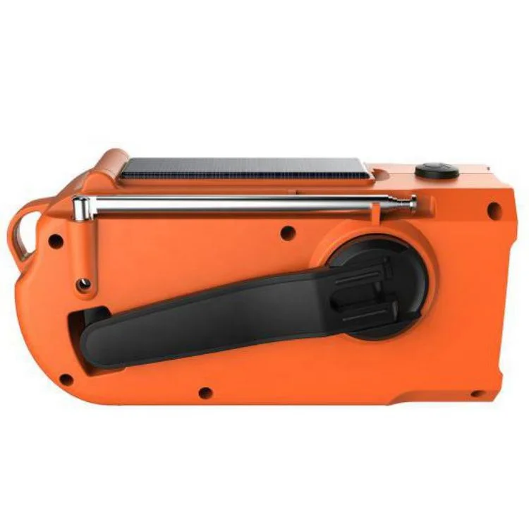 XSY-299 Portable multiple FT card support solar cell phone charger camping emergency radio torch walkman 5000mAh Battery