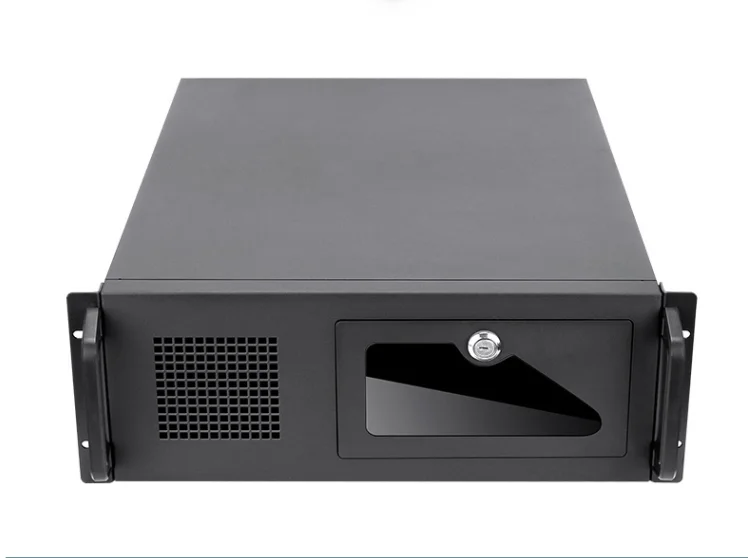 4U Vertical Rackmount Server Case IPC Industry Computer Case for Servers Easy to Install and Organize