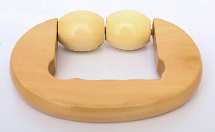 Handheld Wooden Mini Body Massager Full Body Self-Massage Roller for Instant Relief for Feet and Body