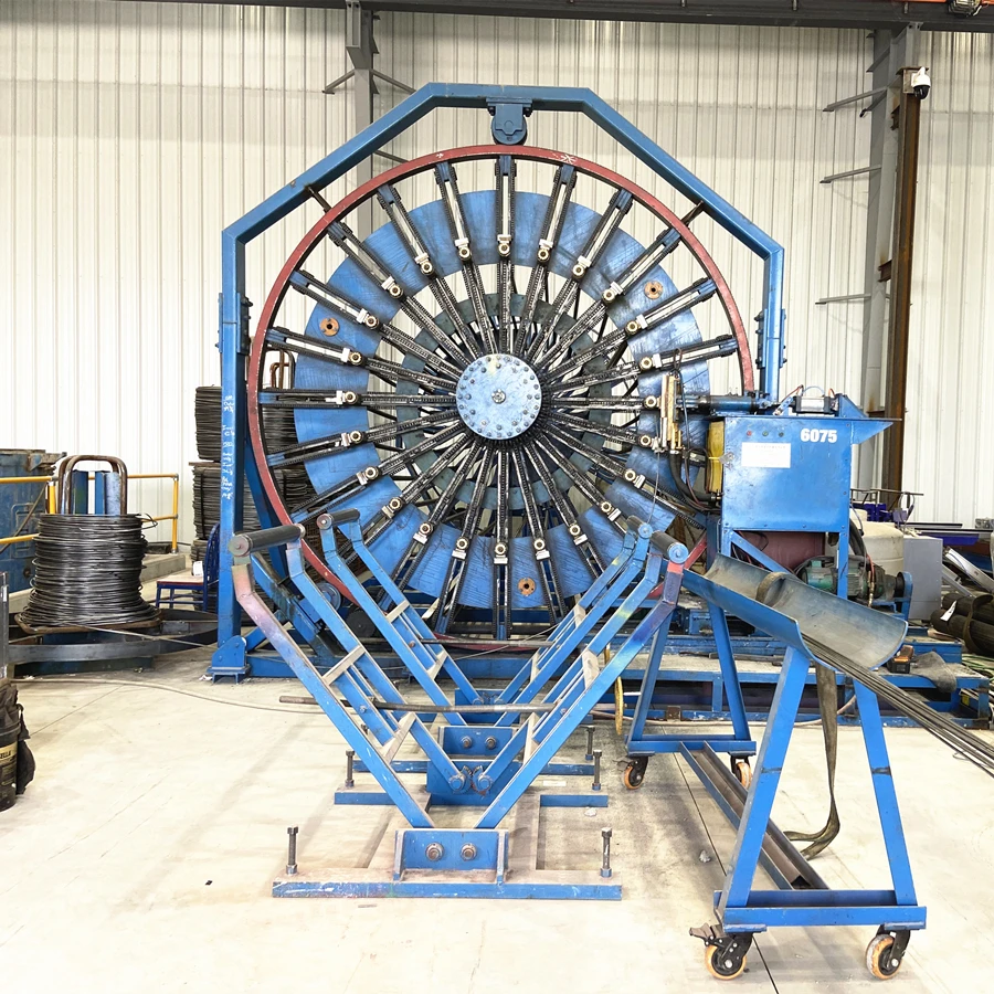 Reinforced Concrete Sewer Jacking Pipe Steel Bar Cage Welder