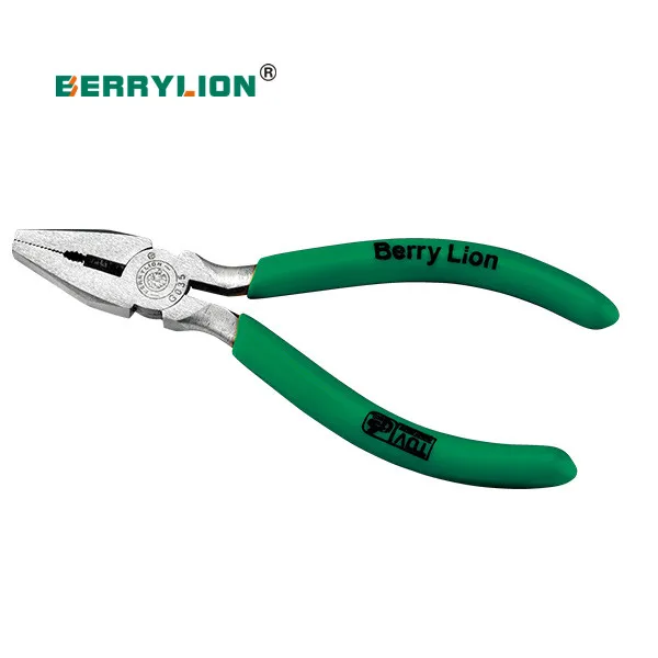 Berrylion 5 дюймов/125 мм 55 # стальные комбинированные плоскогубцы США мини-стиль комбинированные режущие плоскогубцы с сильным сдвигом