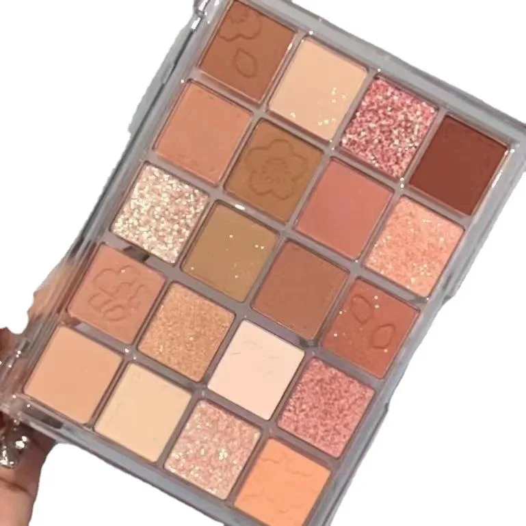 Women fashionable Eyeshadow Palette Organic Makeup 20 Color Eye shadow Palette Cosmetic Luxury Diy Eye Makeup Base Supplier 2024