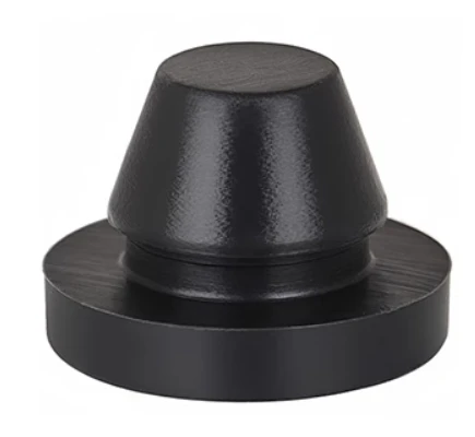 Silicone plug with groove sealing hole soft T-shaped rubber plug