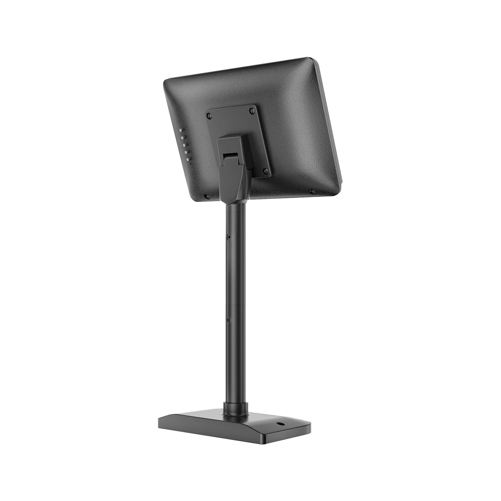 Vertical Adjustable 10.1 Inch LCD VGA Interface Pole Customer Display for POS HCD101