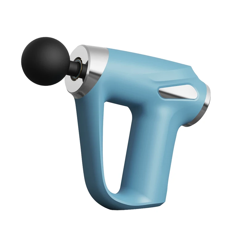 2022 Portable Lcd Massage Gun Pressure Sensor Pistolet De Percussion Muscle Massage Gun Facial Gun Massager With Super Battery