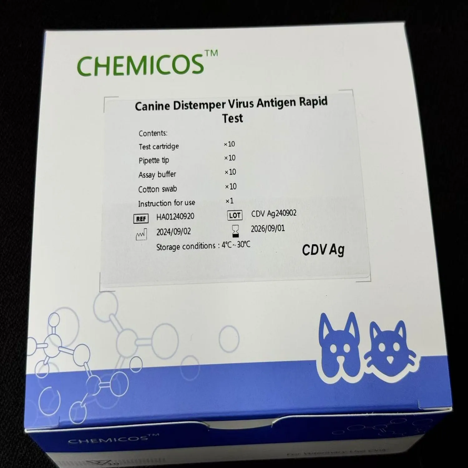 Canine Distemper Virus Antigen Rapid Test Rapid Bioassays For Canine Disease Detection And Animal Diagnosis