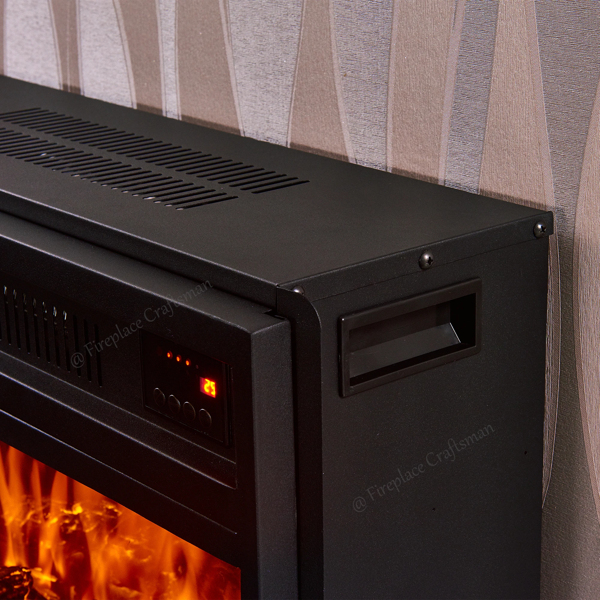 Recessed Electric Fire Place Chimeneas Electrica Wall Mounted Electric Fireplaces