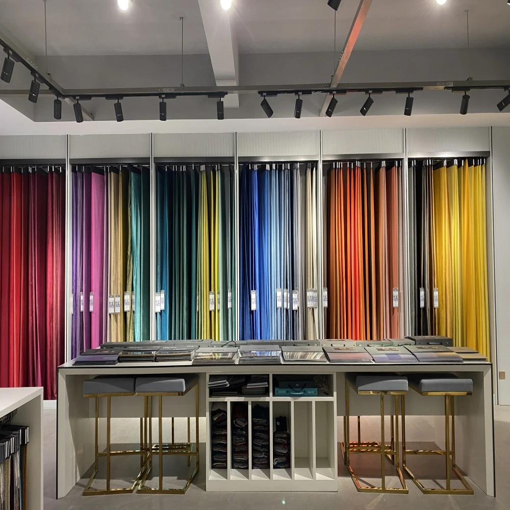 3m Luxury Velvet Fabric Curtain Fabric Very Heavyweight Flame Retardant