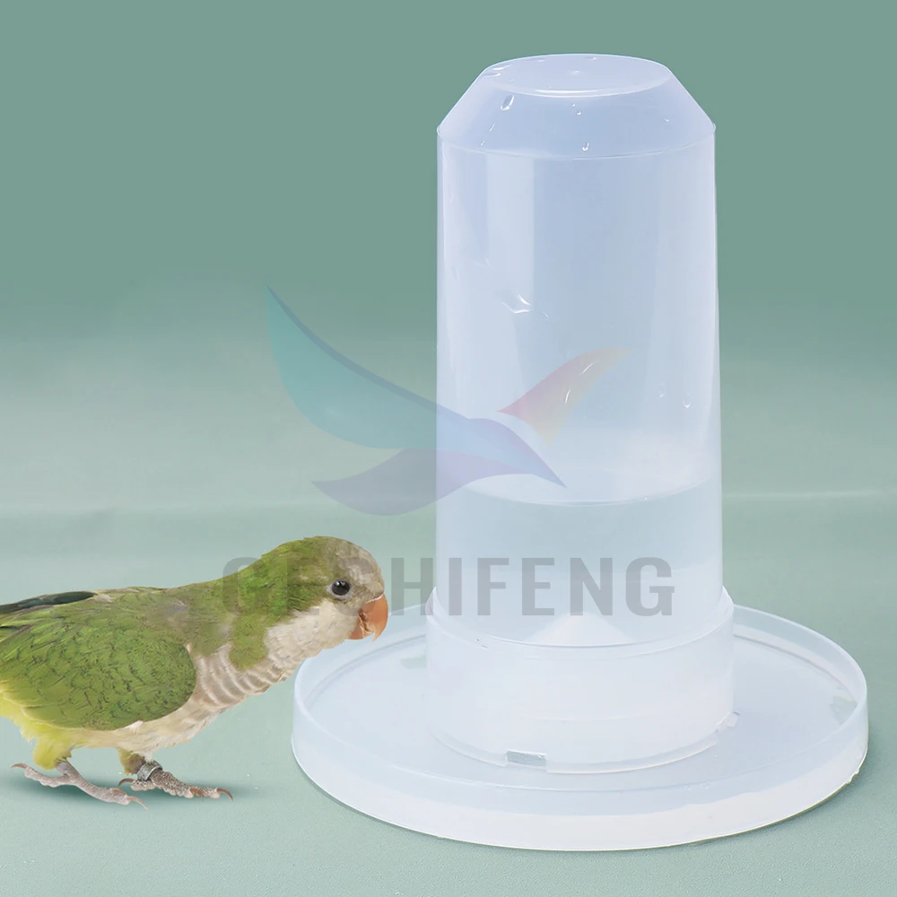 Automatic Bird Drinker Feeder Dual-purpose Parrot Drinker Portable Drinking Pot For Birds