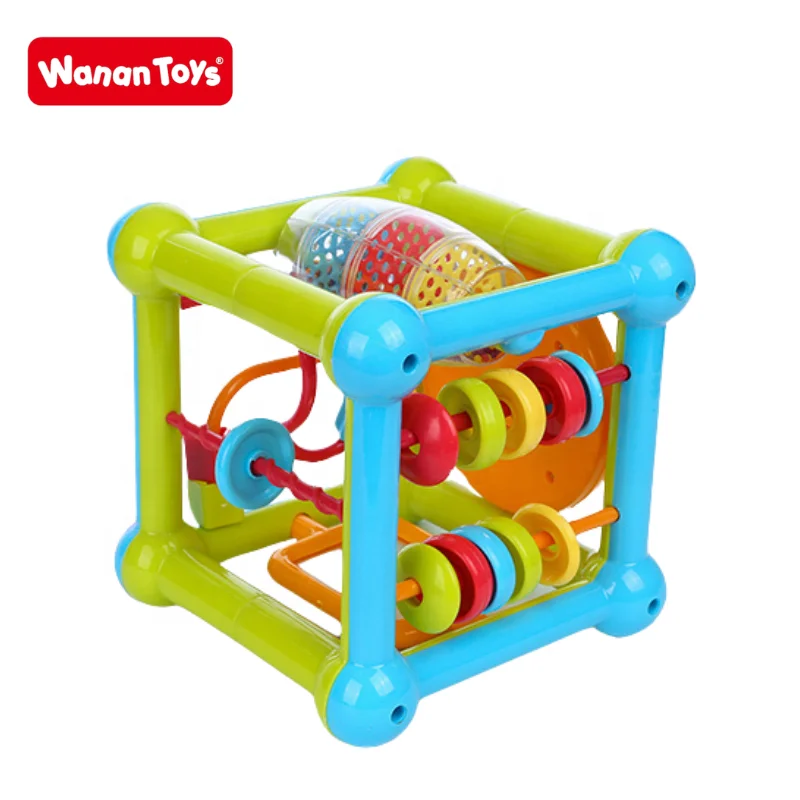 Early Education Multiple Styles  Cognitive Treasure Box children hand training box Activity cube  Baby Rattle Cub for kids gift