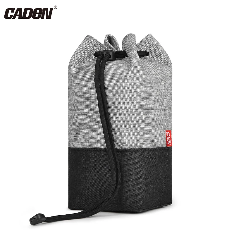 
CADeN H10XXL Multifunction Drawstring Soft Camera Bag with 5 Sizes Protective Camera Lens Pouch Camera Accessories 