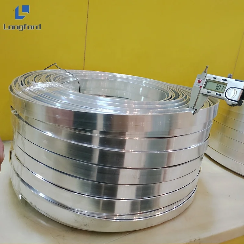 1060 6061 6063 T651 mirror color coated aluminum strip orange peel embossed aluminum coil insulation aluminum strip for tile