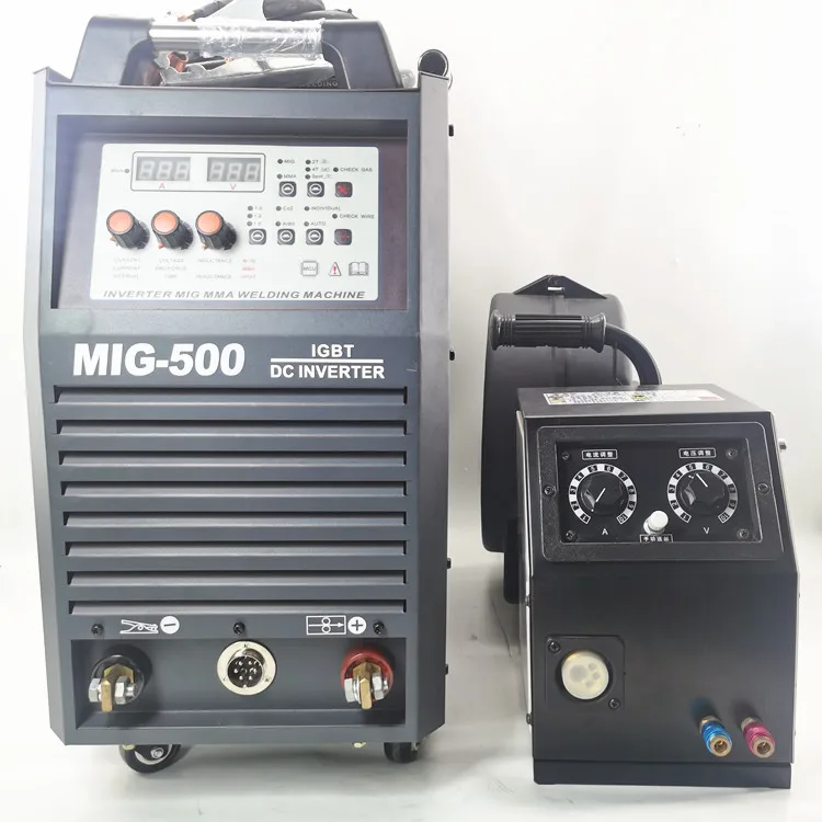 Professional Welding Equipment Mig Welding Machine 500 amp 100% Duty Cycle Industrial Mig Welding Machine NBC500