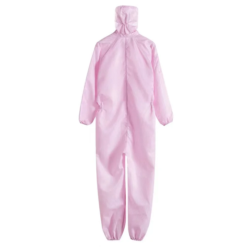 Blue Polyester fabric Cleanroom Coverall Antistatic Esd Suit Garments Sterile Electronic Yellow Lab Coats Working Clothes