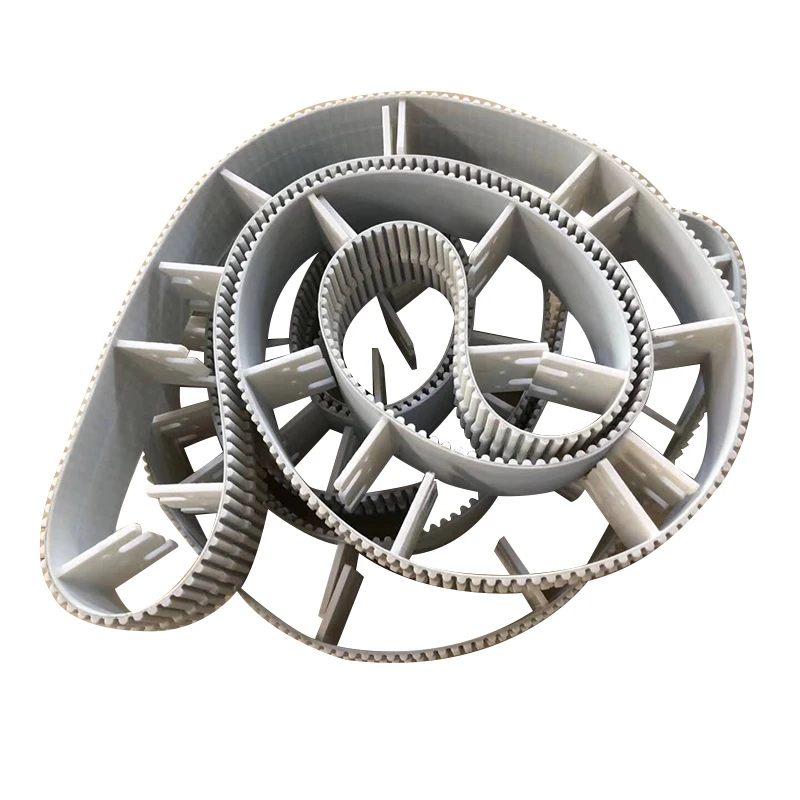 PU synchronous beltAT10 pitch polyurethane timing belt with metal false tooth