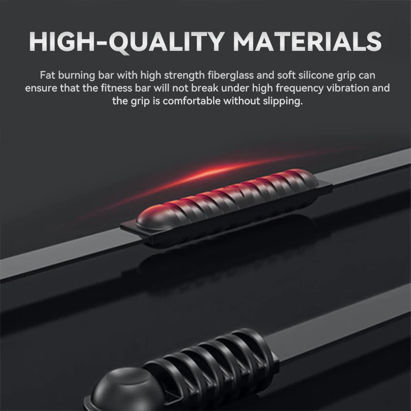 VCANFASHION Wholesale Gym Workout Swing Felix Stick Elastic with Rubber Fitness Exercise Flex Flexi Bar