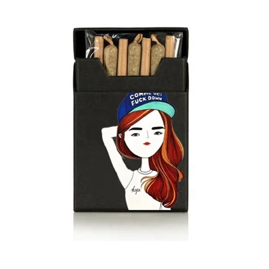  OEM Design Child proof 1ML Cart Box Oil Atomizer Vape CBD Cartridge