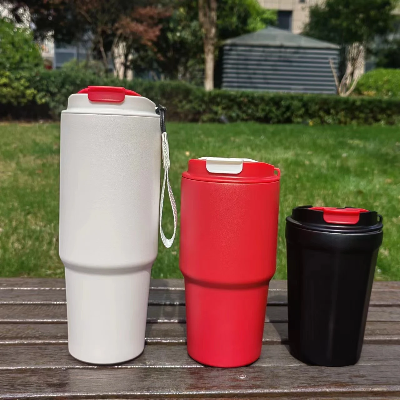 Семейный набор кофейная чашка с веревочной ручкой детский размер из нержавеющей стали автомобильный держатель бутылка для воды rope-12oz/20 унций/30 унций