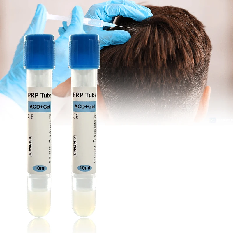 Hot sale 10ml 15ml platelet rich plasma blood collection centrifuge prp tube with acd gel