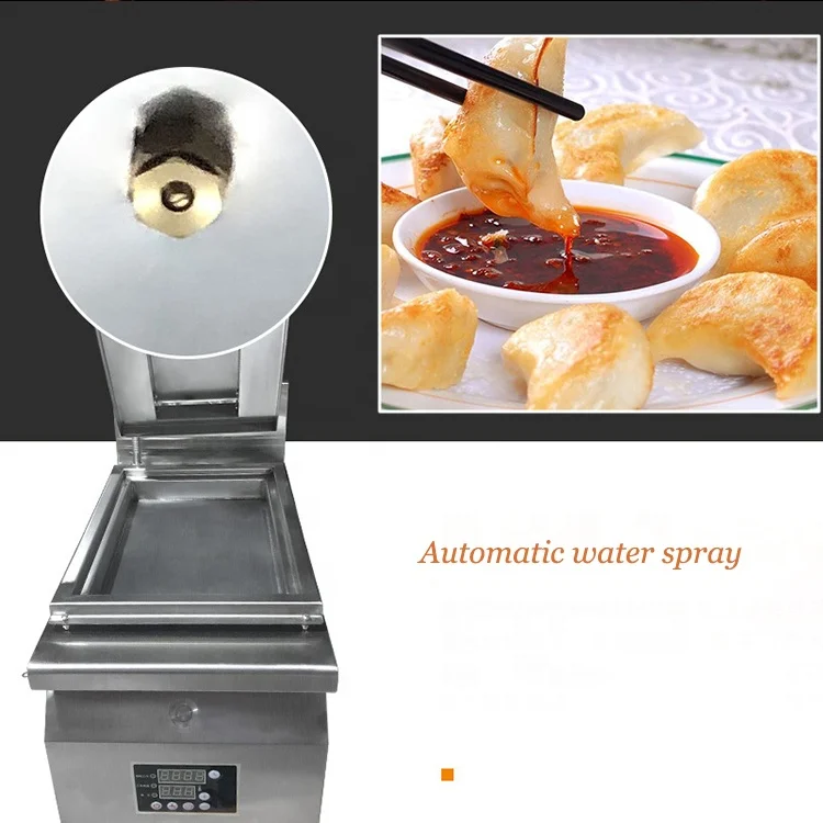 Автоматическая электрическая японская жареная плита Gyoza сковородка для пельменей фритюрница мешалка жаровня приготовление жарки машина
