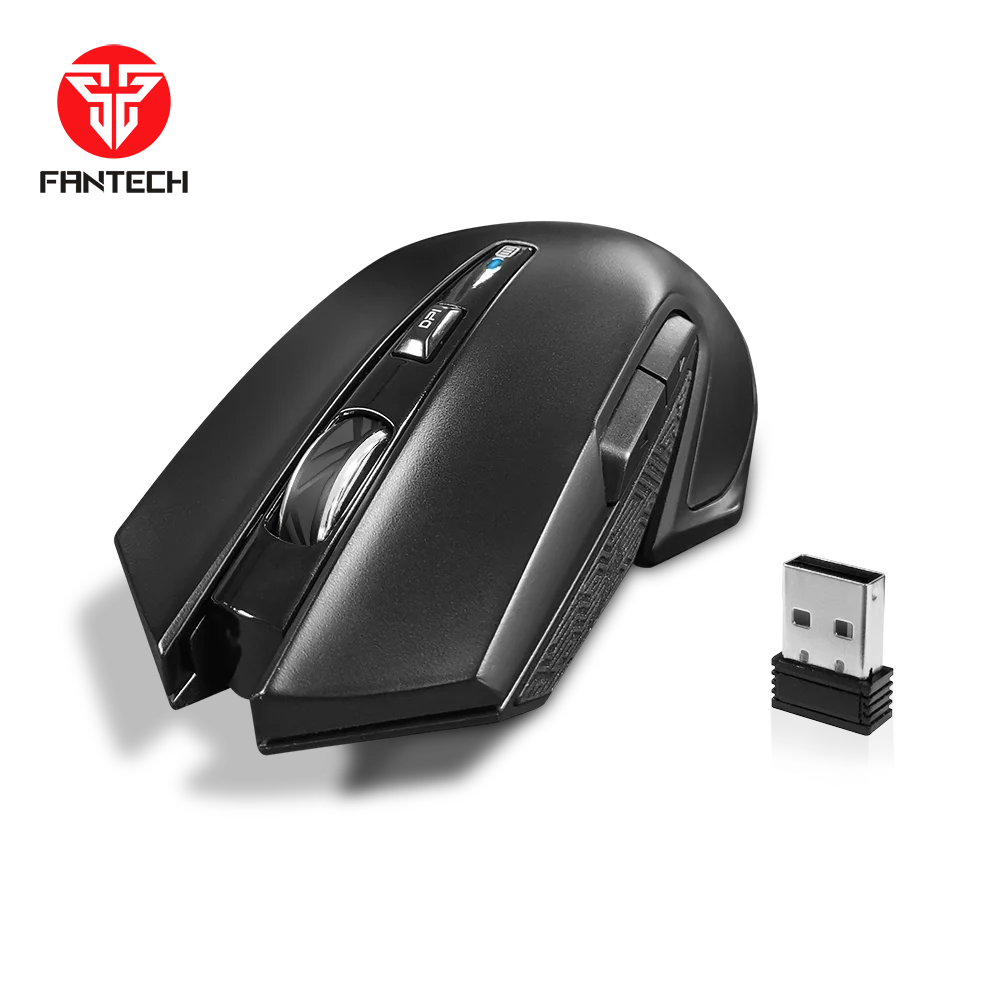 Профессиональная Беспроводная игровая мышь Fantech WGC1 Venom с логотипом на заказ и игровым датчиком PIXART