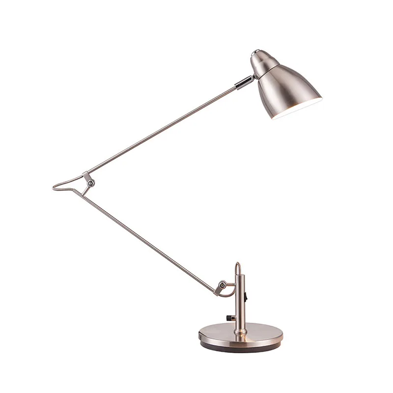Custom Vienna Hotel metal E27 flexibility Desk Lamp metal Office Reading table Lamp Adjustable Rocker table light