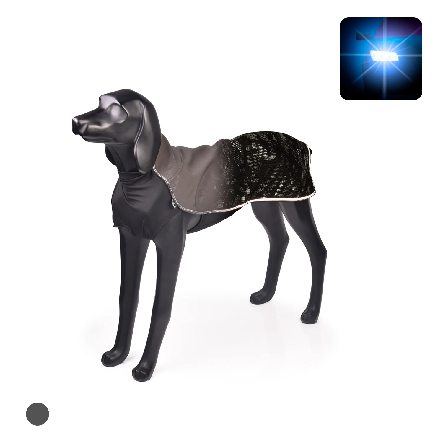 Wholesale Pet Apparel Softshell Dog Jacket Vest with Reflective Stitching Pattern