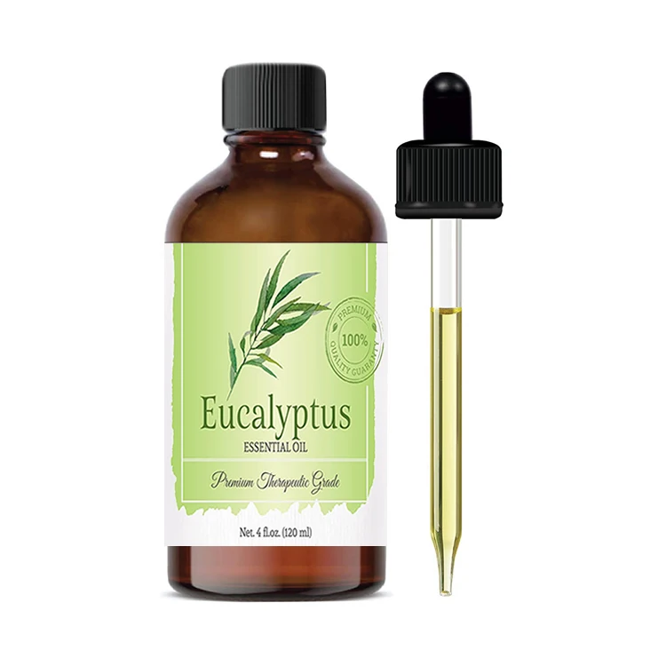 Factory wholesale bulk free sample eucalyptus essential oil private label pure natural undiluted eucalyptus oil for hair care