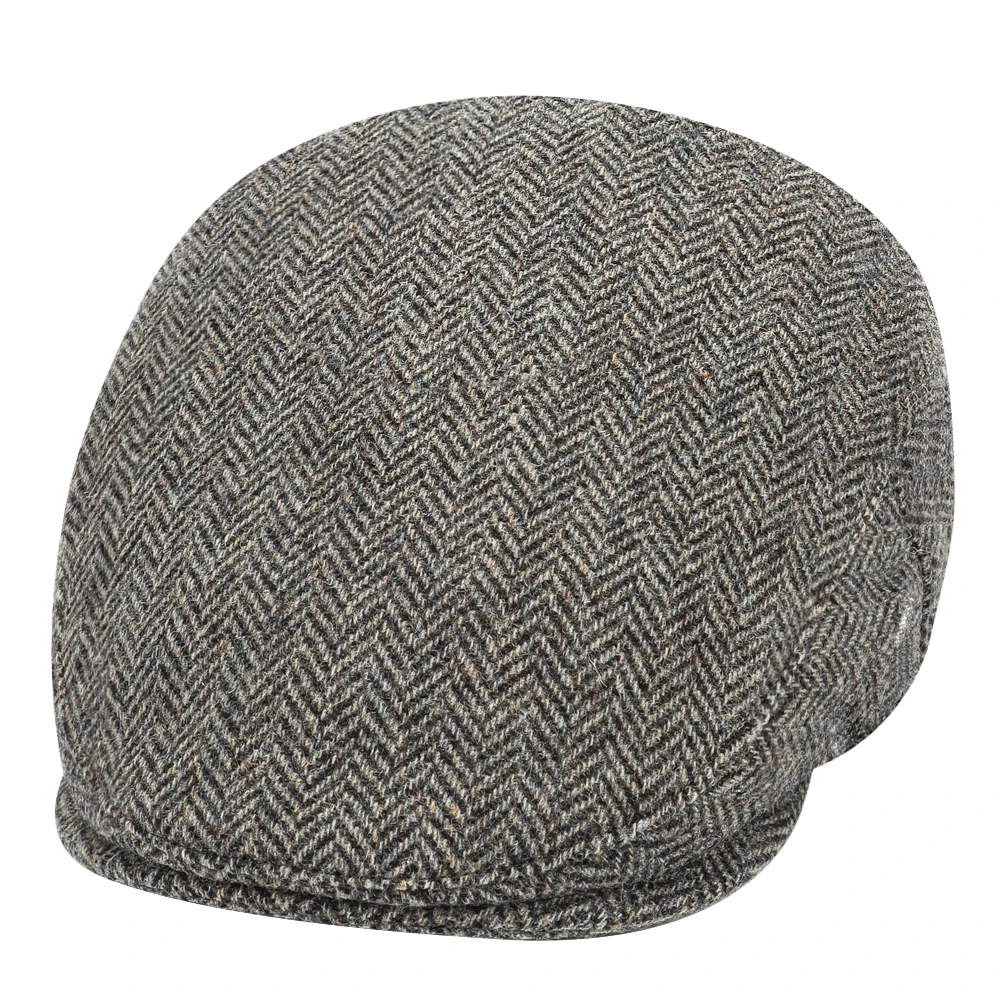 New Arrival Fashion Flat Cap for Men Checked Ivy Hat Newsboy Cap Hats Classic Peaked Cap