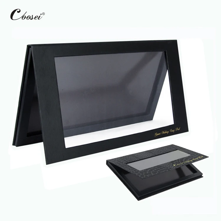 Factory price empty magnetic palette make up eye shadow palette makeup palette