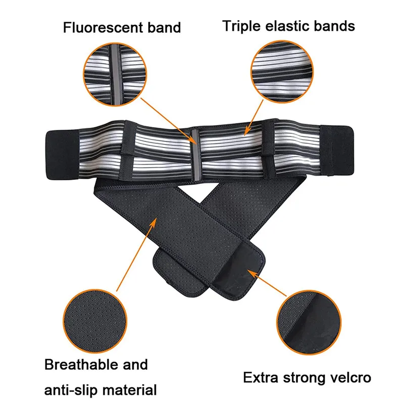 Factory Wholesale Men Sacroiliac Si Joint Hip Lower Pain Back Lumbar Brace Pelvic Support Belt Women Eco-friendly Adult Black