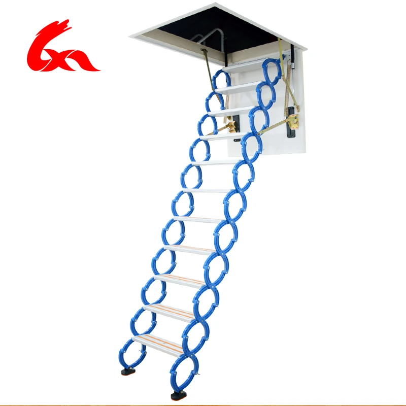 Multifunctional invisible home using  folding ladder in the attic Chinese manufacturer