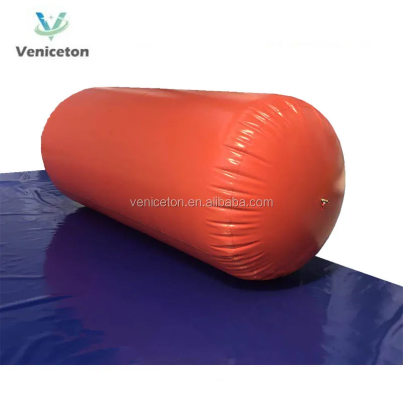 Прямая продажа ПВХ мембрана Veniceton 8m3 биогазовый завод в форме цилиндра домашняя Биогазовая установка