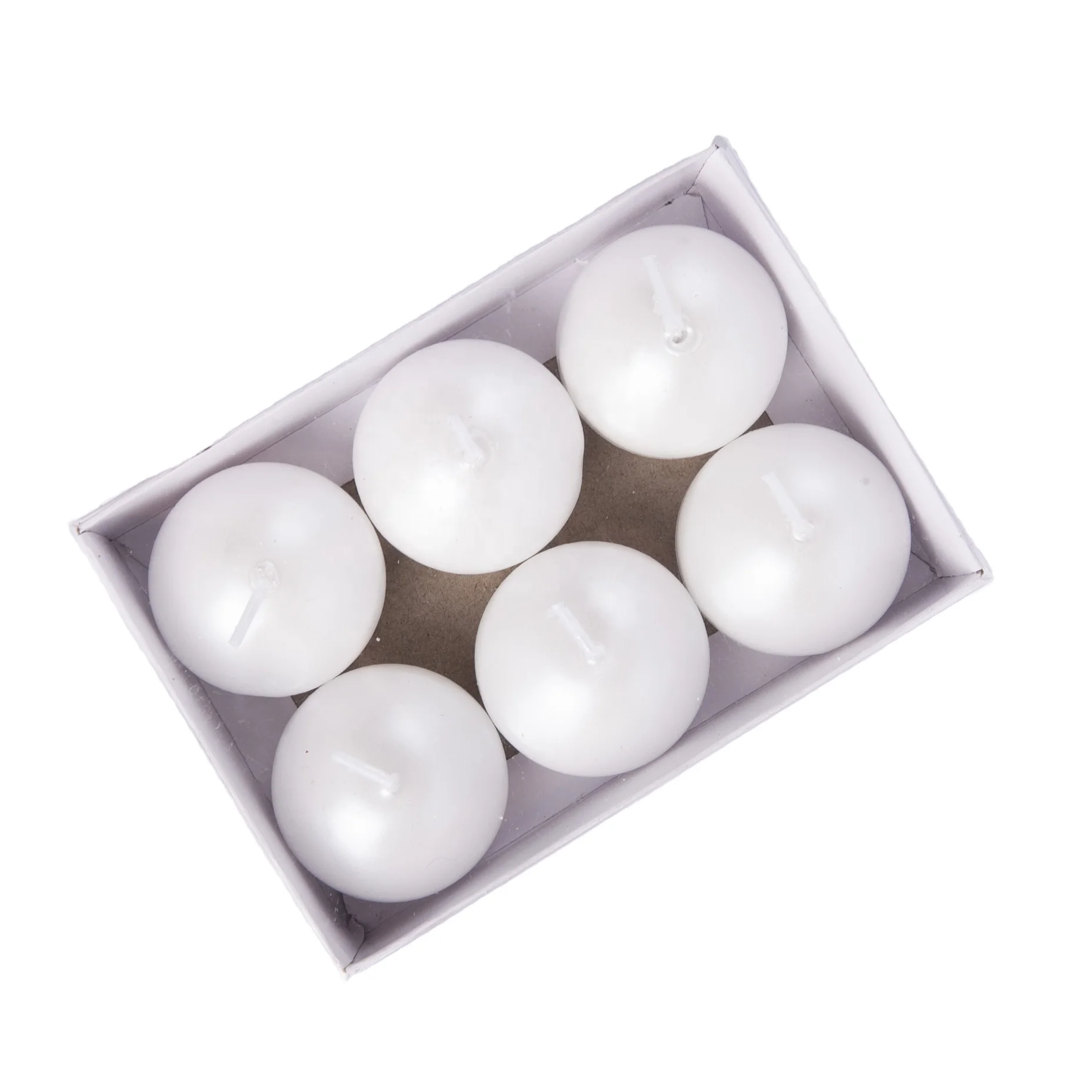 Wholesale Scented Halloween Paraffin Wax Mini Floating Candles For Birthday Party