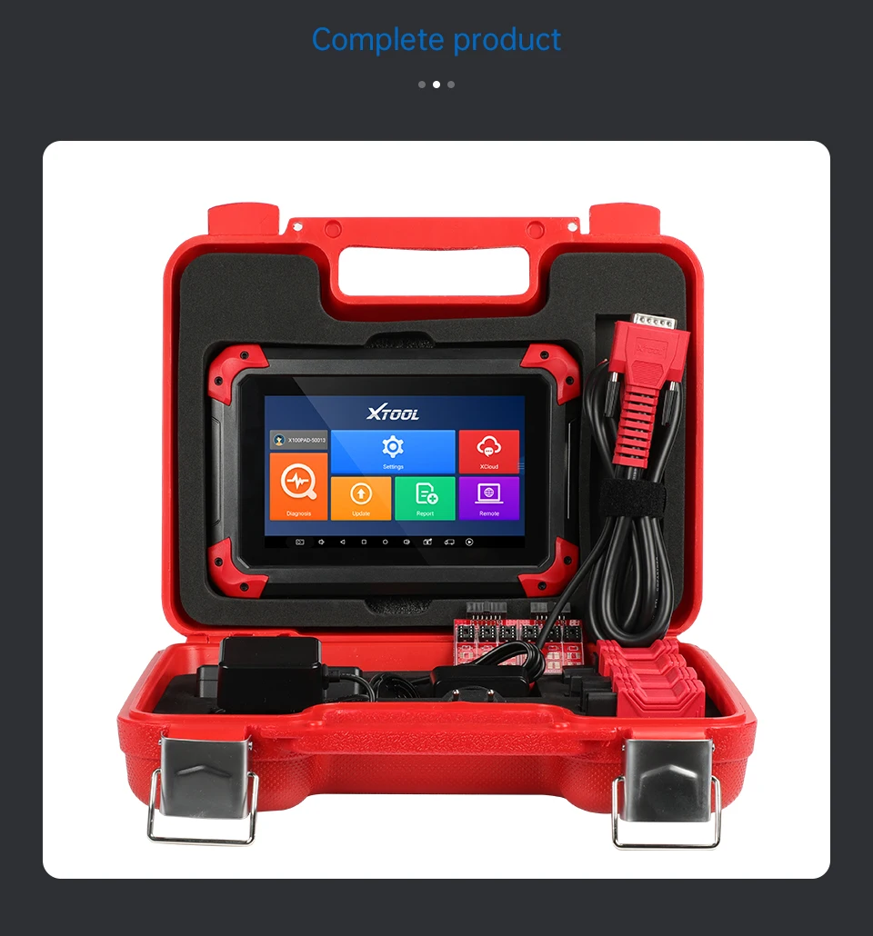 Автомобильный диагностический инструмент Xtool X100 PAD Plus полная система диагностики планшет слесарный X100PAD OBD2 ключевой программатор