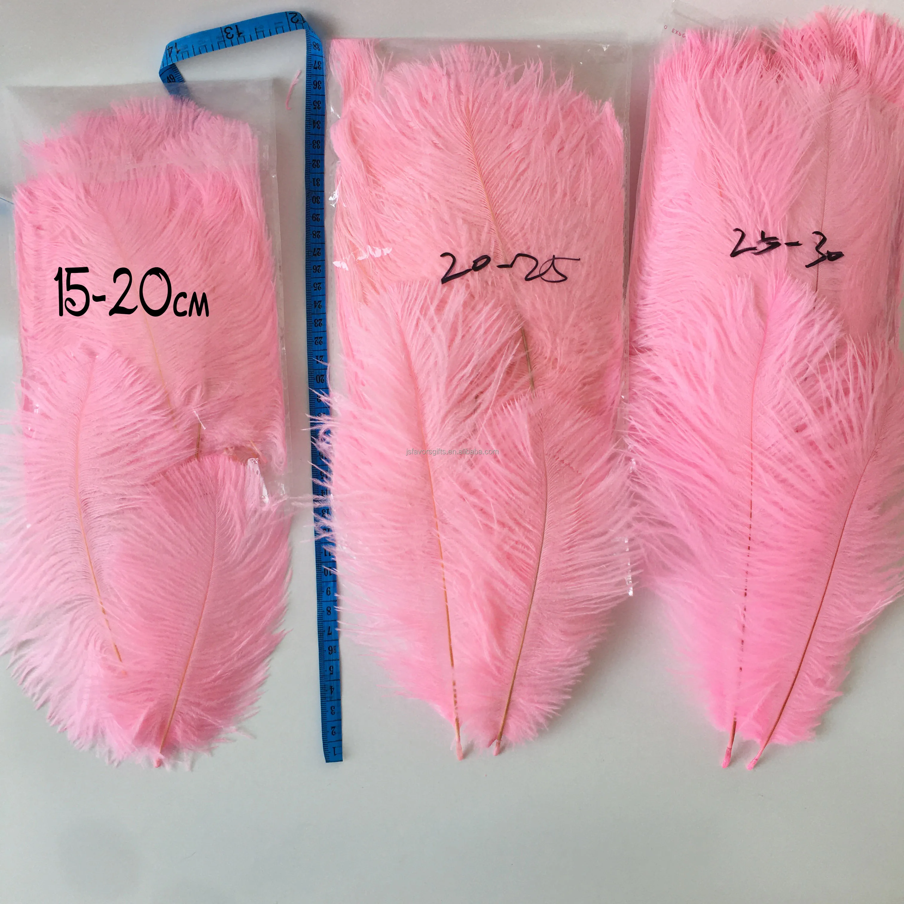 Free Shipping 15--20cm Pink White Ostrich Feather Wedding Baby Birthday Flower Wall Panel backdrop For Party Decoration