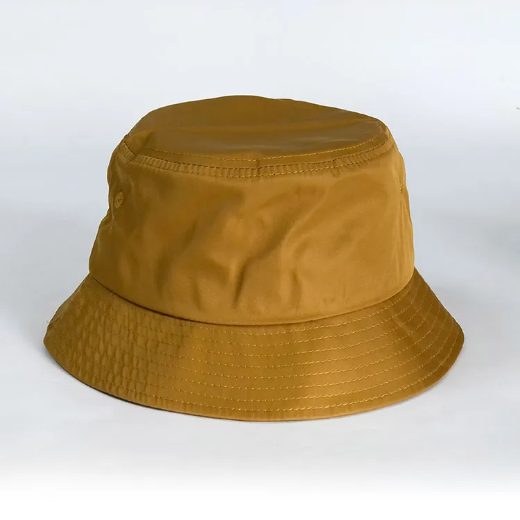 Wholesale Plain Outdoor Fisherman Hat Cap Cotton Sun Shade Hat Custom Your Own Patch Logo Bucket Cap Hat