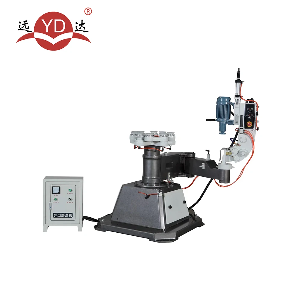 Portable Manual Glass Shape Edging Machine For Multiple Edging Options