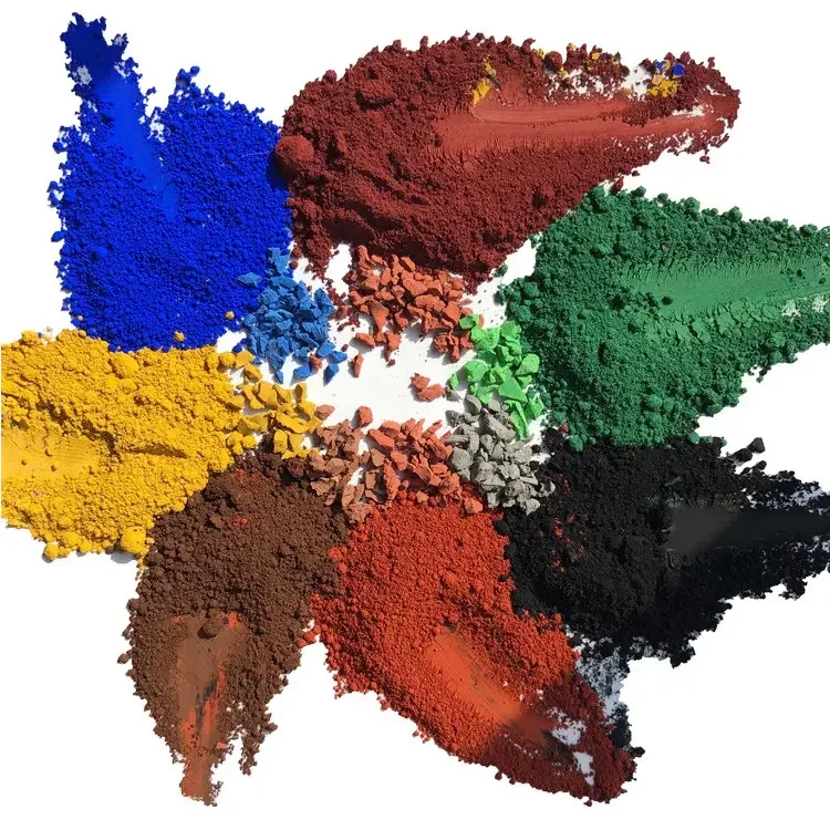 High Quality hyrox Fe2o3 Industry Pigment Powder Concrete Brick  tire iron oxide Red