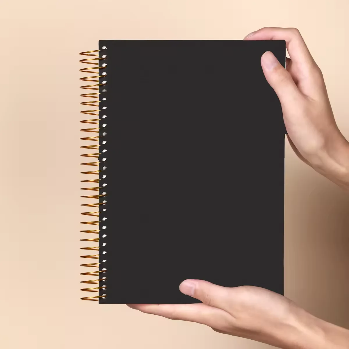 CAGIE Low moq ready stock white 300 Pages thick hardcover notebook for students CUSTOM logo notebook journal B5 spiral notebooks
