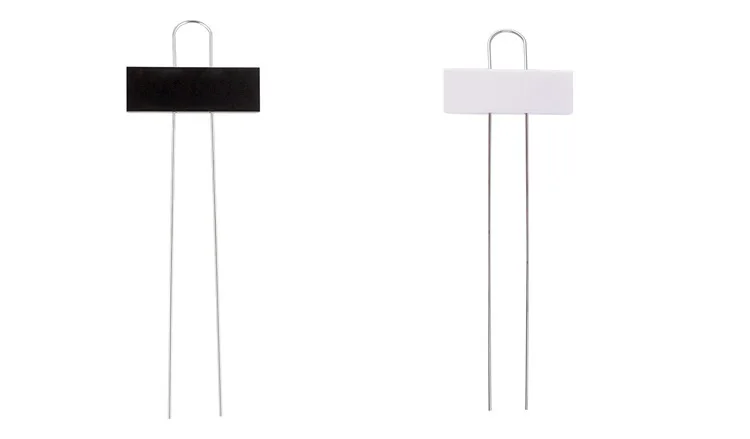 Stainless steel plant Label  Plant Marker Plate Gardening Nursery Accessories Plant tags metal label stakes