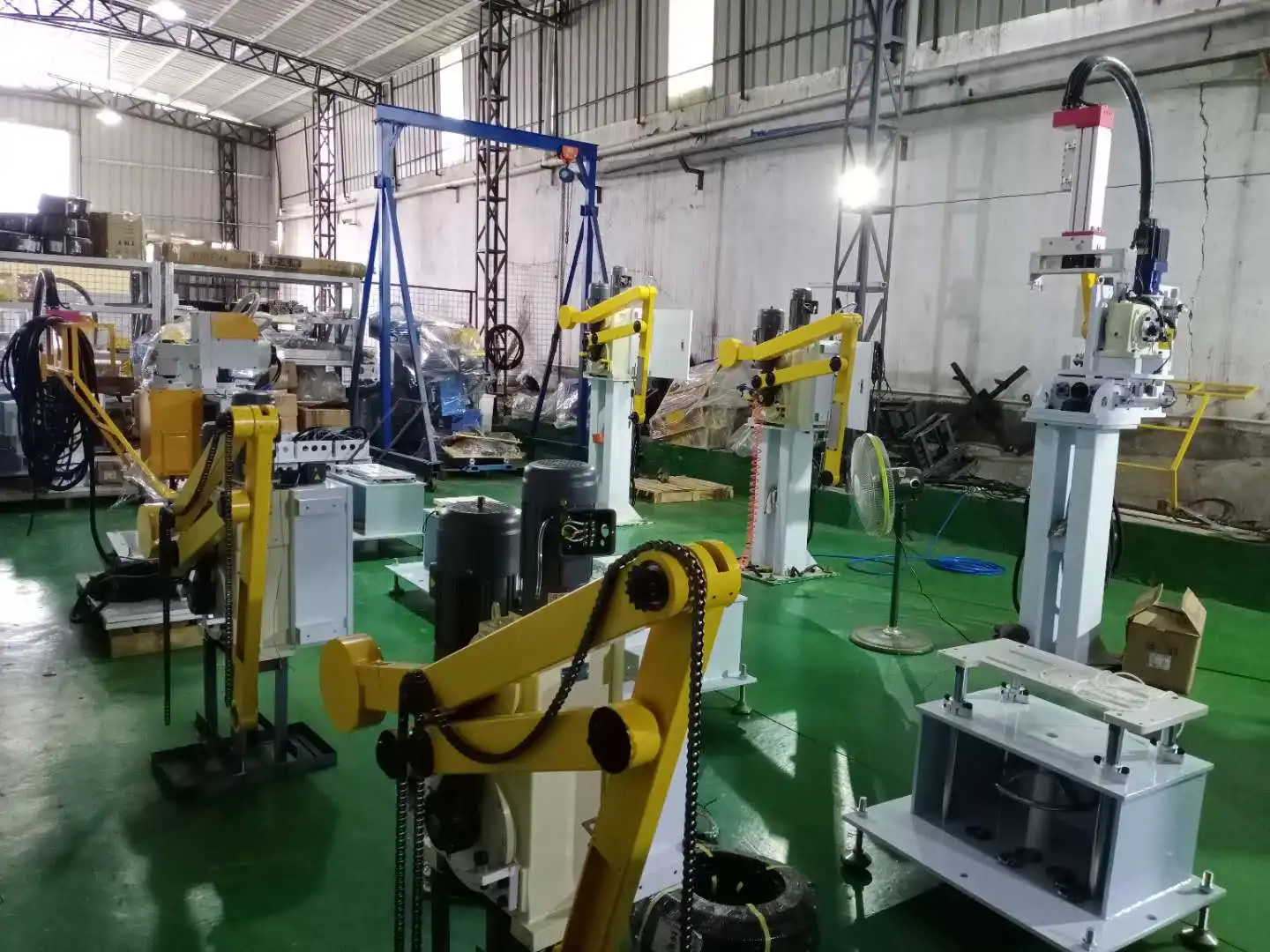 160T -400T Die Casting Machine Mechanical Robot Arm Kit Auto Ladle Machine