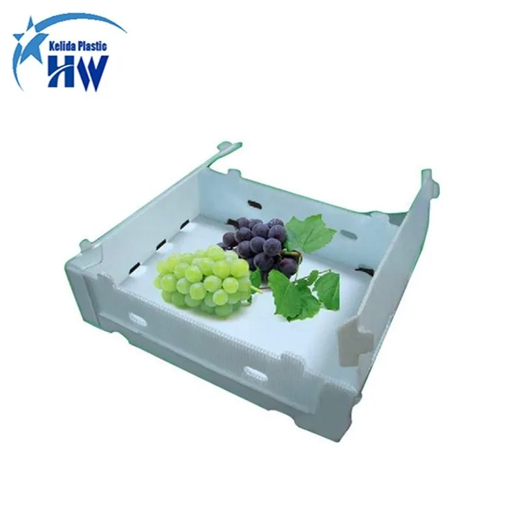 4mm PP corflute coroplast  correx  hollow plastic storage  box